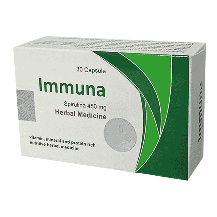 Immuna Capsule 450 mg (Spirulina)